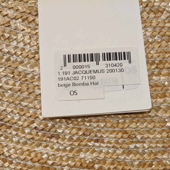 FINAL🔥NWT💯Jacquemus👒Bomba Oversized Hat - Picture 8 of 10
